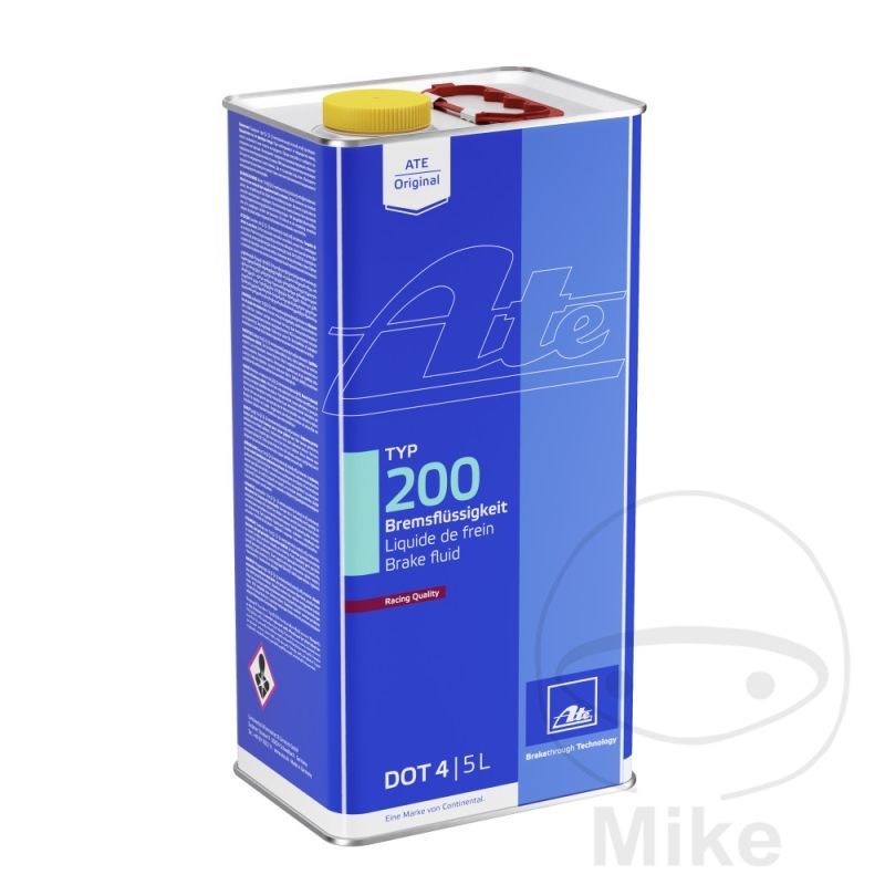 Líquido de frenos Typ 200 DOT 4 5L | ATE | Motos Camaral