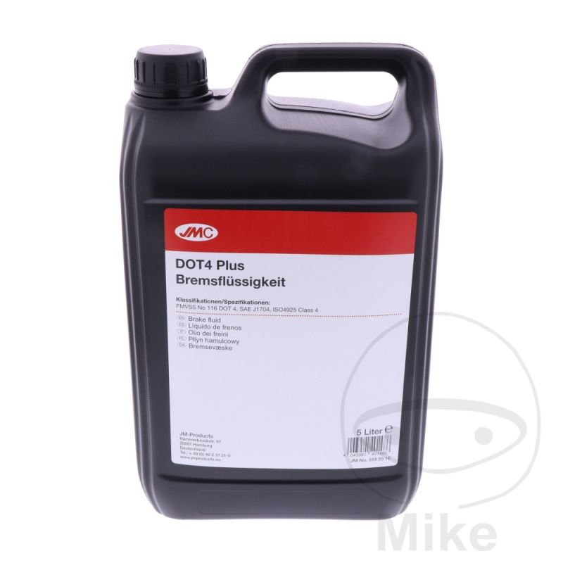 Líquido de Frenos DOT4 Plus 5L JMC | Motos Camaral