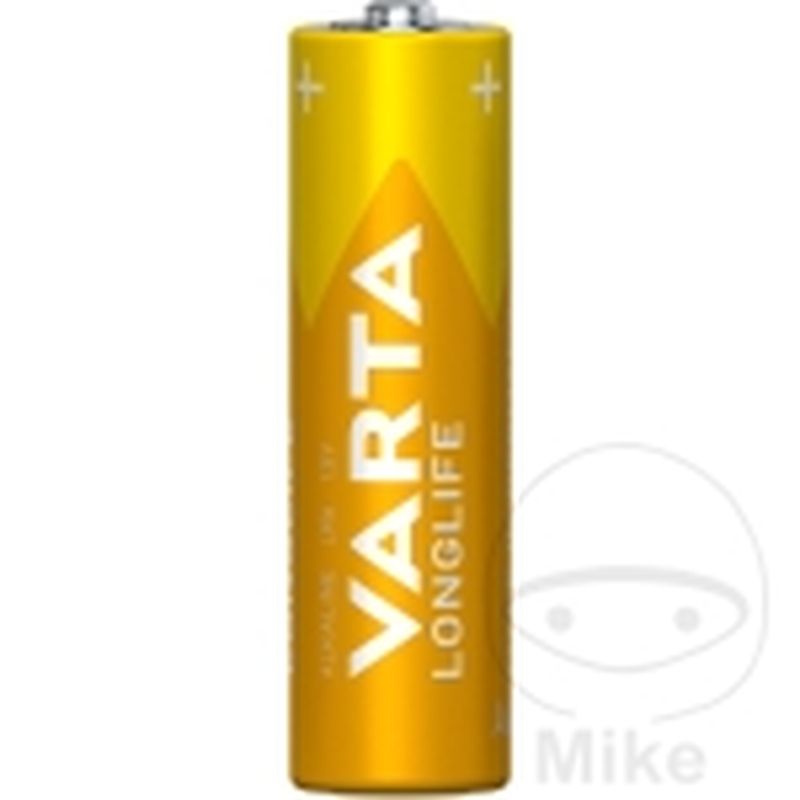 Pila Mignon AA Longlife 4 uds | Varta | Motos Camaral