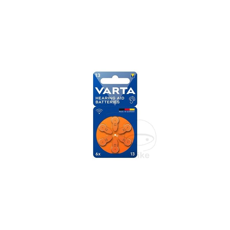 Pila 13 Varta 6 Piezas Hearing Aid PR48 | Varta | Motos Camaral