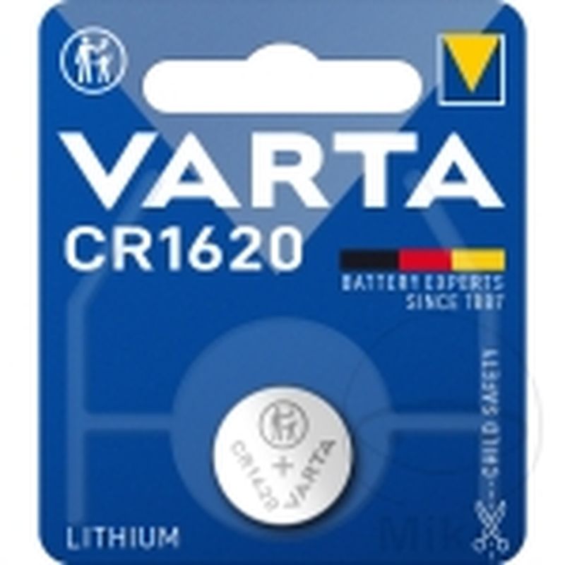 Pila CR1620 Litio 1 Pieza | Varta | Motos Camaral