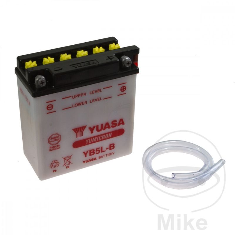 Batería moto YB5L-B Yuasa | Motos Camaral