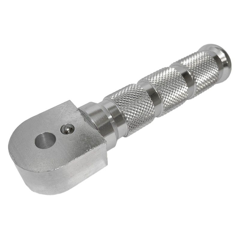 Juego de reposapies TYPHOON Plata V PARTS- motoscamaralweb.com