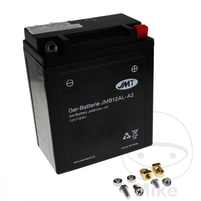 Batería YB12AL-A2 Gel JMT | Baterías Moto | Motos Camaral