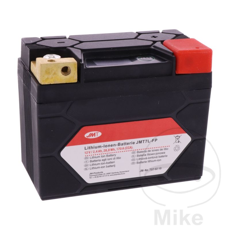 Batería JMT7L-FP Litio-Ion con Indicador | JMT | Motos Camaral