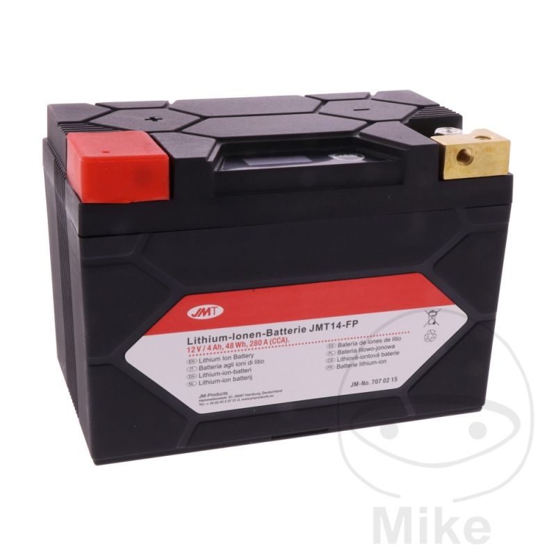 Batería Litio JMT14-FP con Indicador | JMT | Motos Camaral