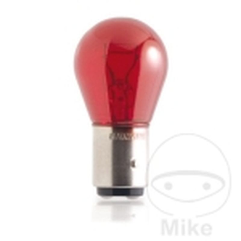 Bombilla 12V 21W BAW15S Rojo | Motos Camaral