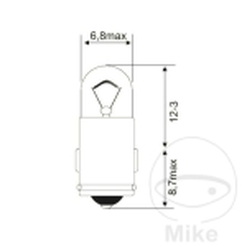 Bombilla 6V 1.2W BA7S JMP | Motos Camaral