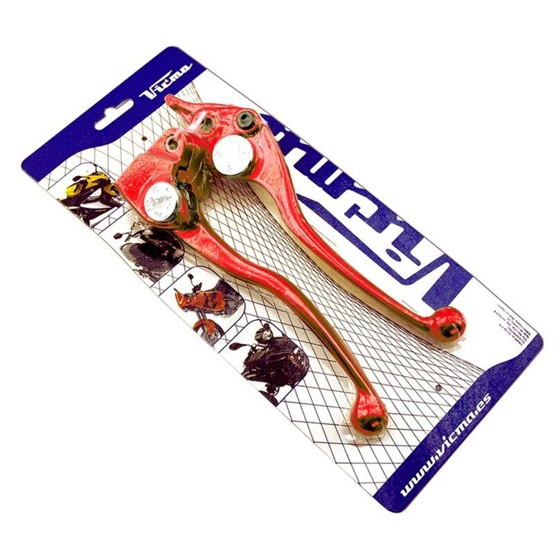 Juego de manetas V PARTS - Rojo - motoscamaralweb.com