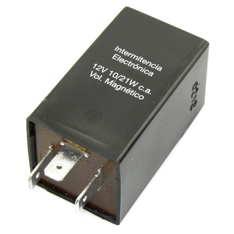 Relé intermitencia universal V PARTS 12V 10/21W 3 Pines - motoscamaralweb.com