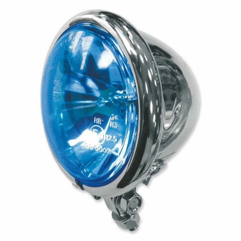 Faro auxiliar cristal azul V PARTS - motoscamaralweb.com