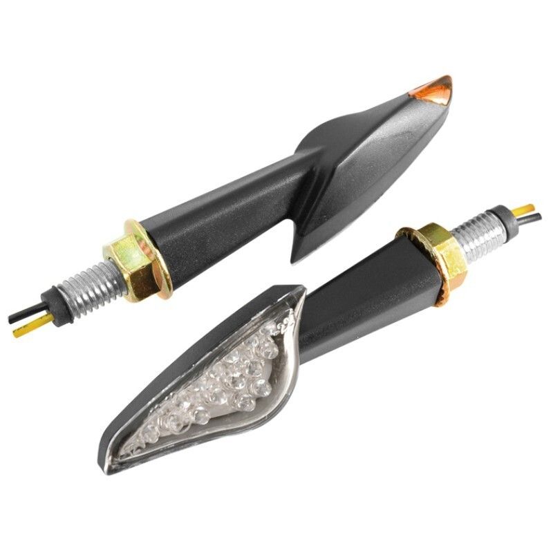 Juego de intermitentes LED V PARTS 12V / 1W (46x21mm) - motoscamaralweb.com