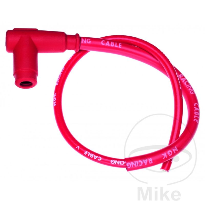 Pipa de Bujía CR5 Roja NGK con Cable Racing | Motos Camaral