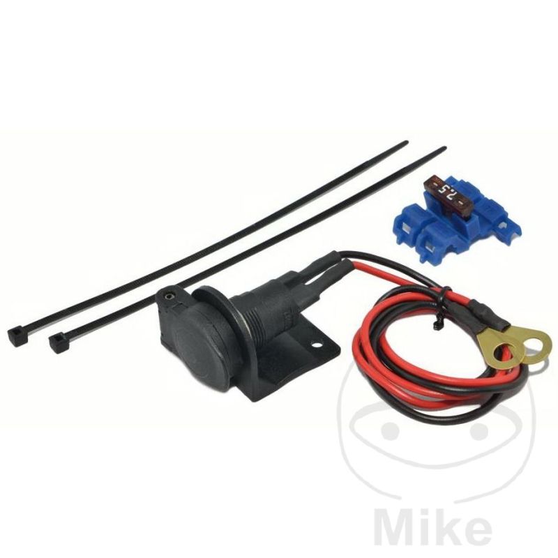 Enchufe Hembra con Tapa con Muelle | Motos Camaral