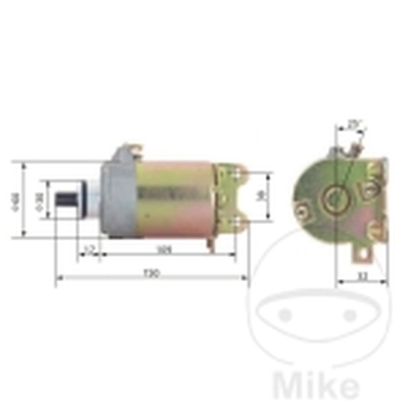 Motor de arranque JMP | Motos Camaral