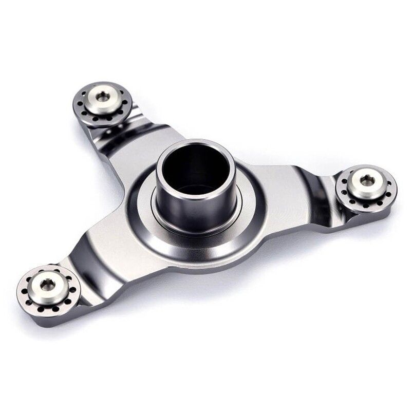 Soporte protector disco delantero ART Kawaski gris - motoscamaralweb.com