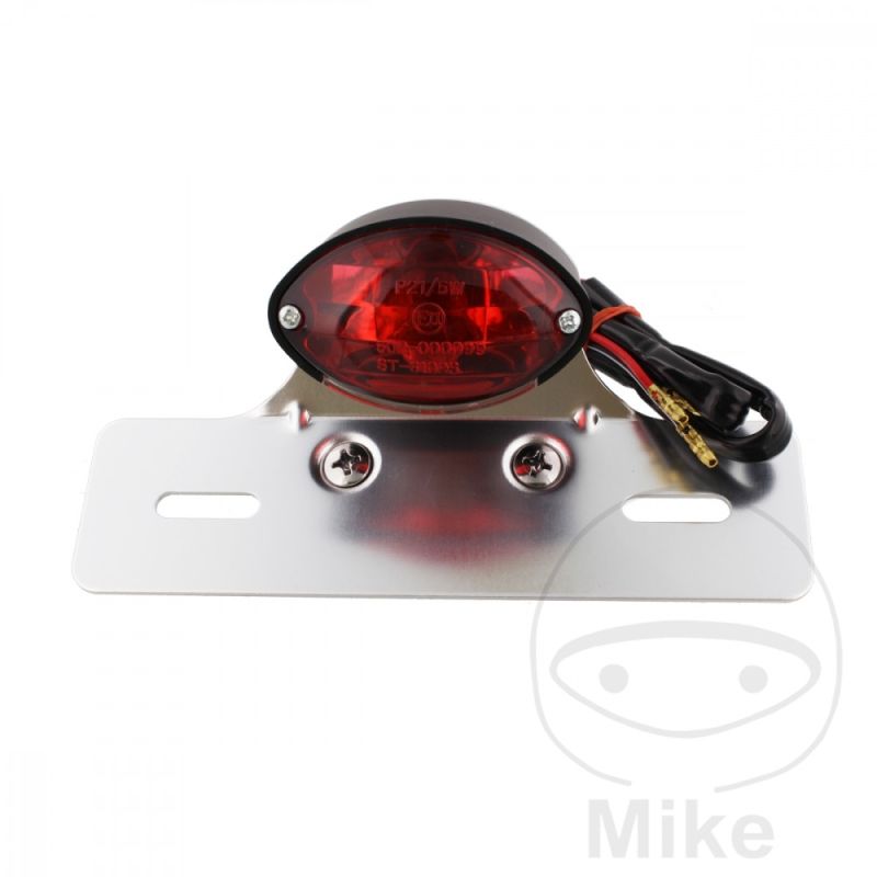Luz trasera Cateye negro JMP | Motos Camaral