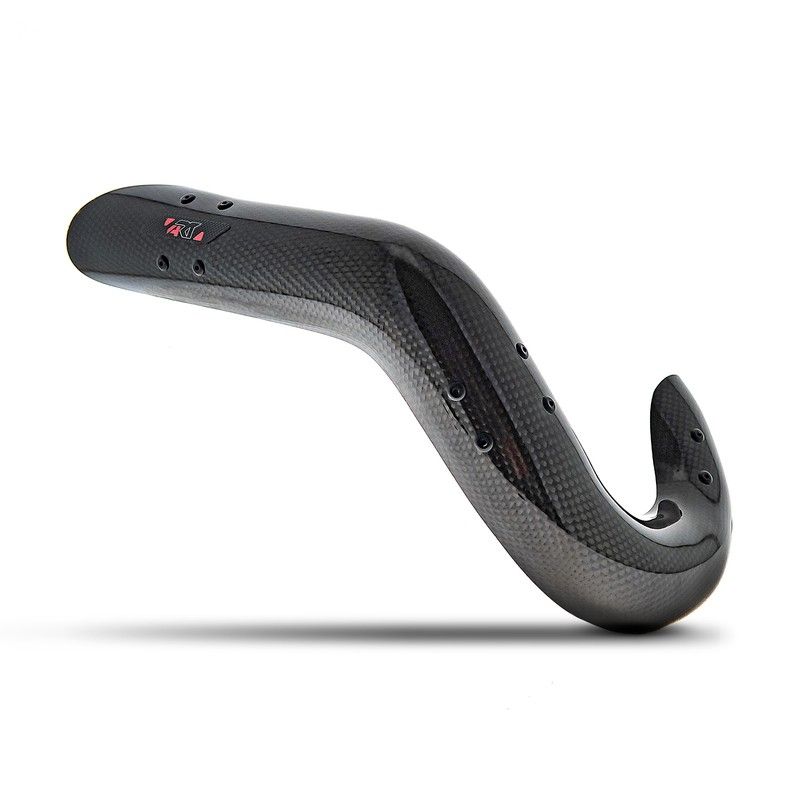 Protector de escape ART carbono KTM/HVA EXC-F/FE 250 - motoscamaralweb.com