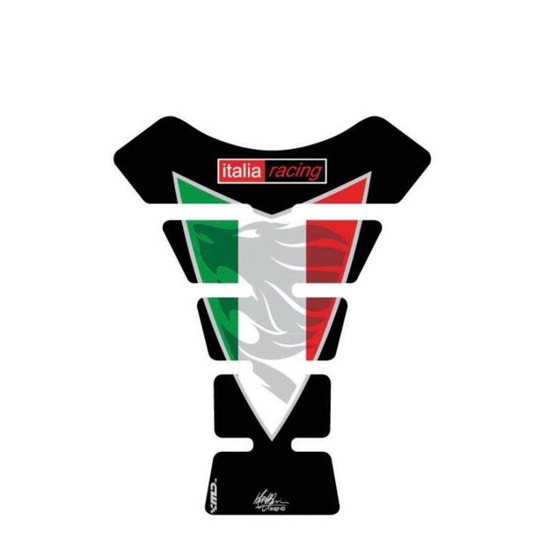 Protector de depósito Motografix APRILIA 1 pieza Bandera Italia - motoscamaralweb.com