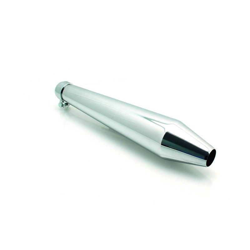 Silencioso Vintage universal cromado Peashooter V PARTS - motoscamaralweb.com