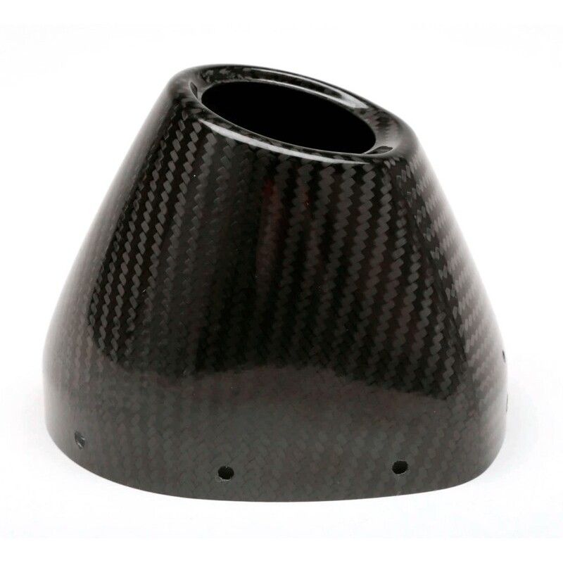Tapa de fibra de carbono para escape Yoshimura RS-4 - motoscamaralweb.com