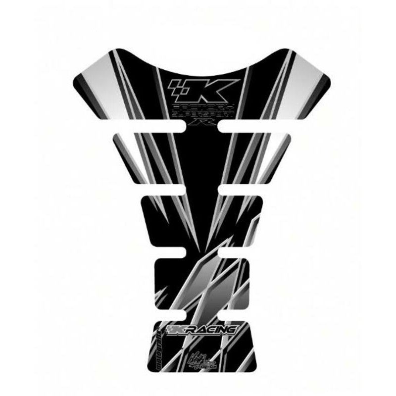 Protector de depósito Motografix Kawasaki 1 pieza negro - motoscamaralweb.com