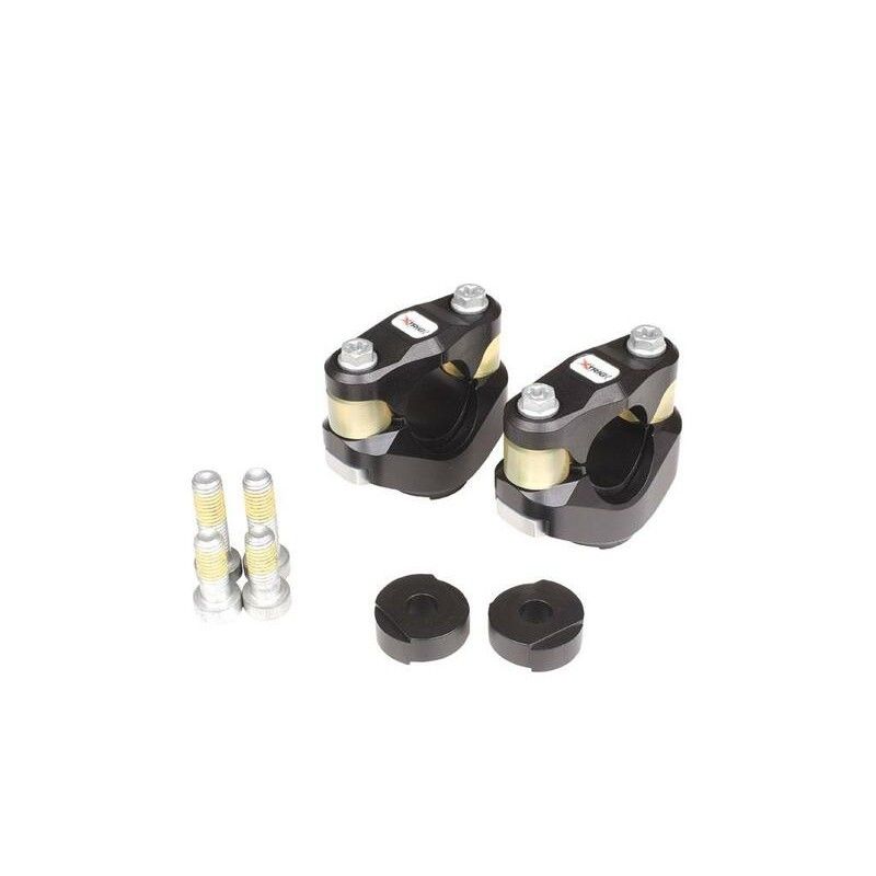 Torretas de manillar XTRIG PHDS M10 28.6 mm - Compatible solo con tijas XTRIG - motoscamaralweb.com