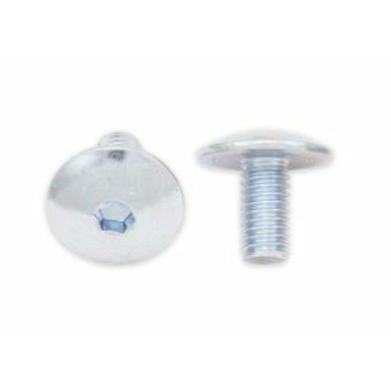 Tornillos cabeza redonda plana BOLT M6 x 1.00 x 12mm - motoscamaralweb.com