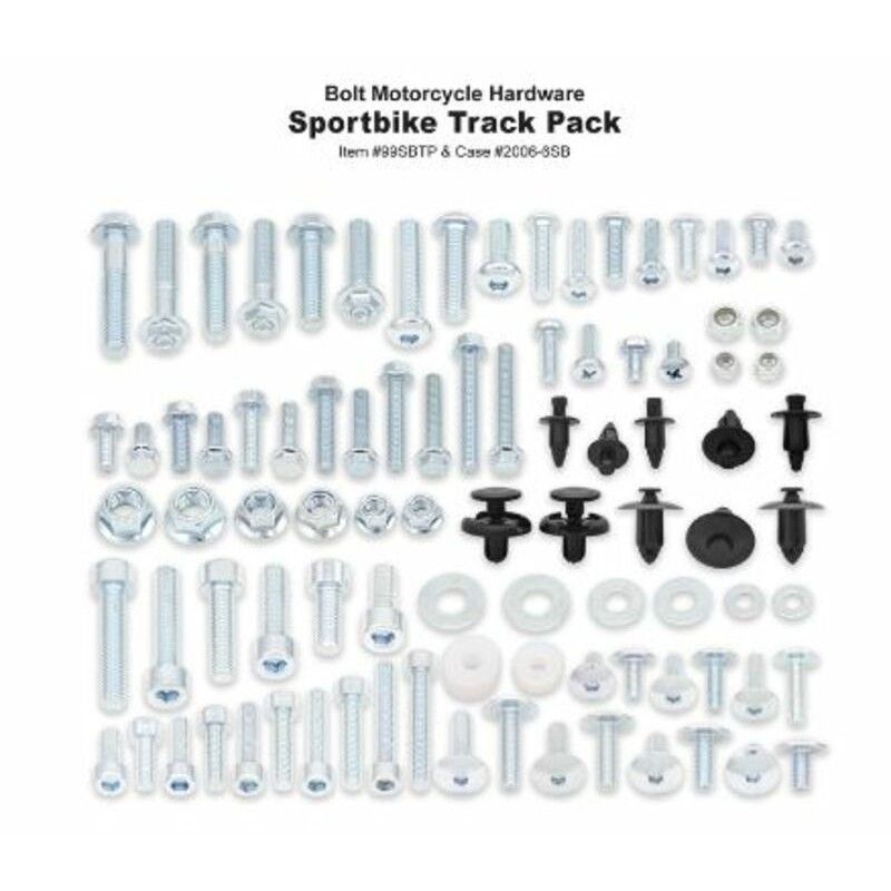 Kit de tornillería Bolt Track Pack STREET HONDA-KAW-SUZ-YAM - motoscamaralweb.com