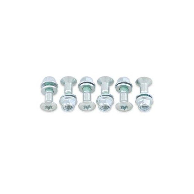 Pack de 6 Tornillos de corona Bolt Plata - cabeza Torx - motoscamaralweb.com