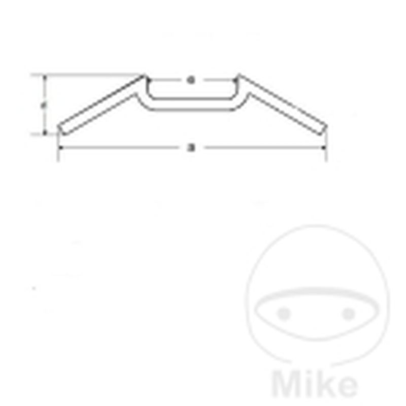 Manillar Acero Cromado 22 mm Fehling | Motos Camaral