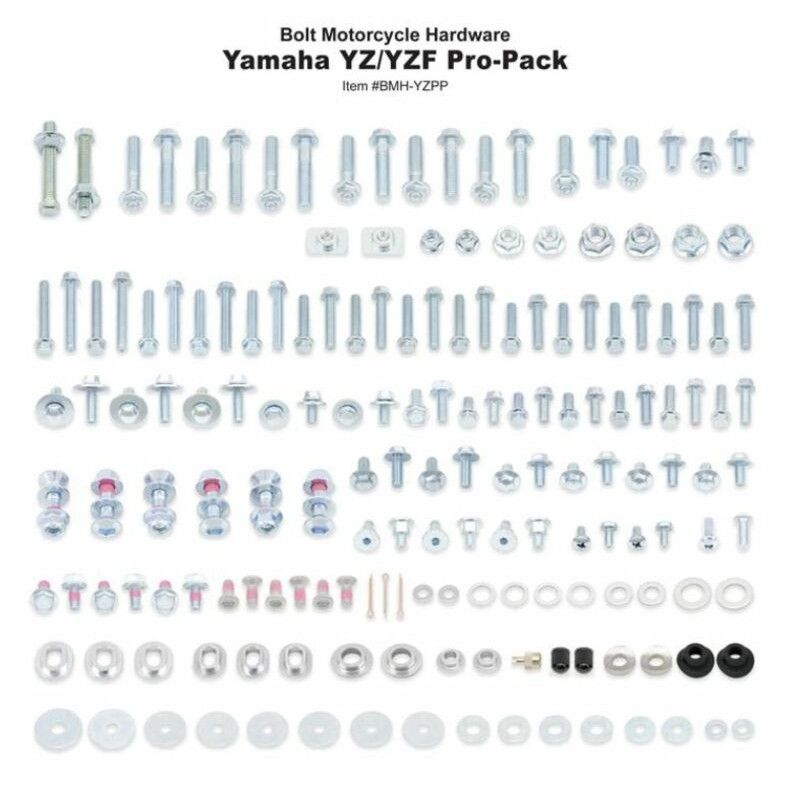 Pack tornillería Bolt Pro Yamaha YZ250F-YZ450F 14-18 - motoscamaralweb.com