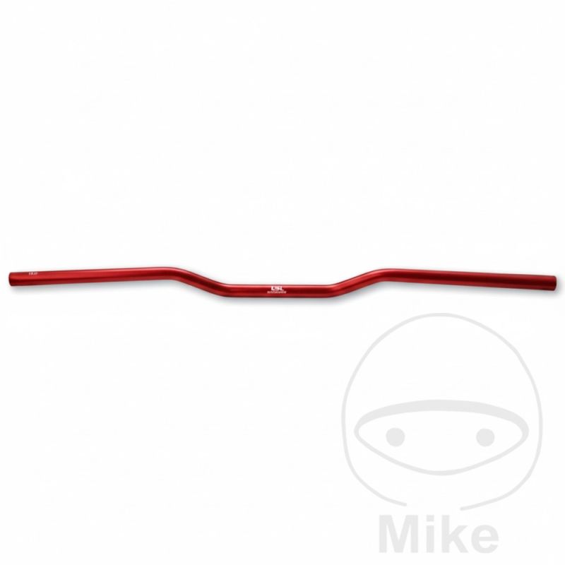 Manillar Aluminio Rojo 22mm LSL Superbike A01 | Motos Camaral