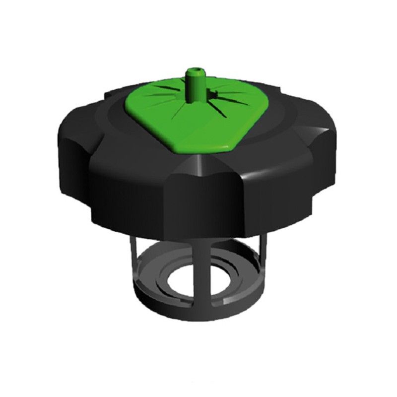 Tapón para garrafa de gasolina TUFF JUG - Negro / Verde - motoscamaralweb.com