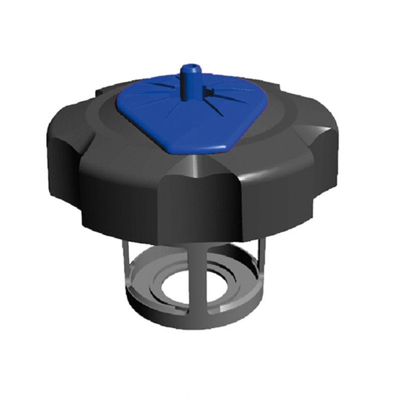 Tapón para garrafa de gasolina TUFF JUG - Negro / Azul - motoscamaralweb.com