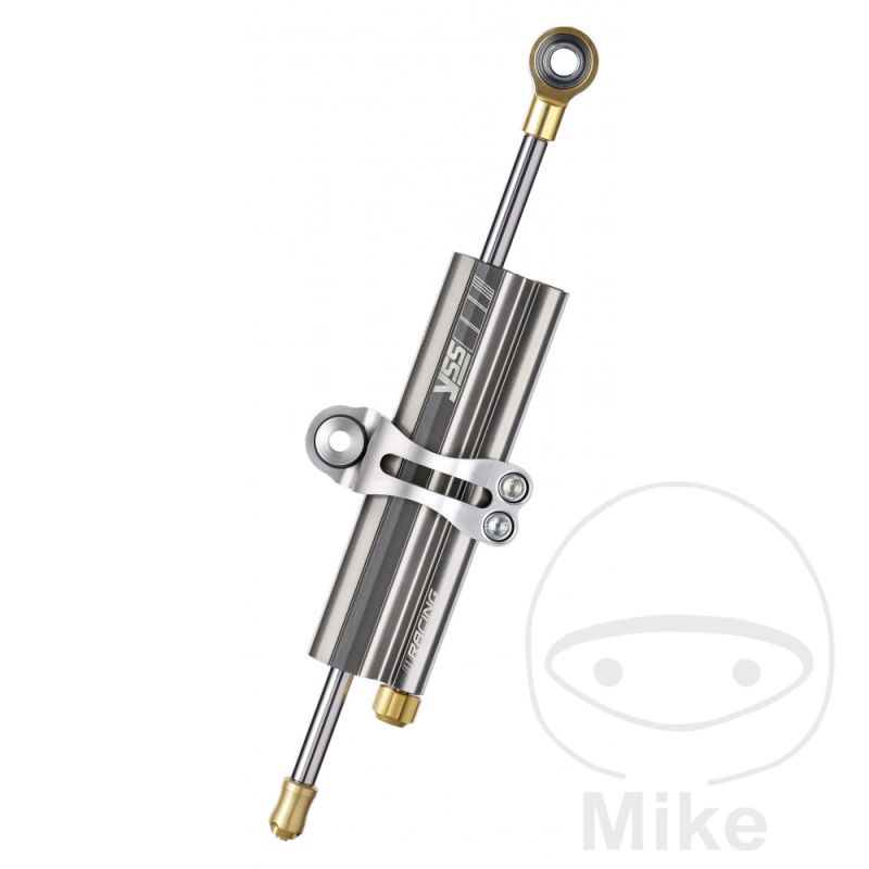 Amortiguador de Dirección YSS 75 mm Platino | Motos Camaral