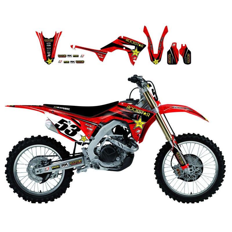 Kit de adhesivos Blackbird Rockstar Energy Honda 2136L - motoscamaralweb.com