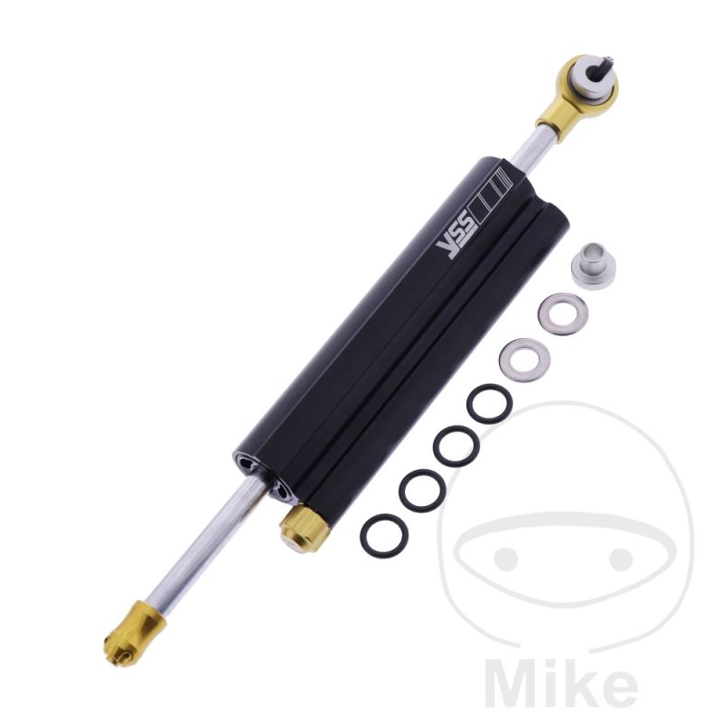 Amortiguador de Dirección YSS 75 mm Negro | Motos Camaral