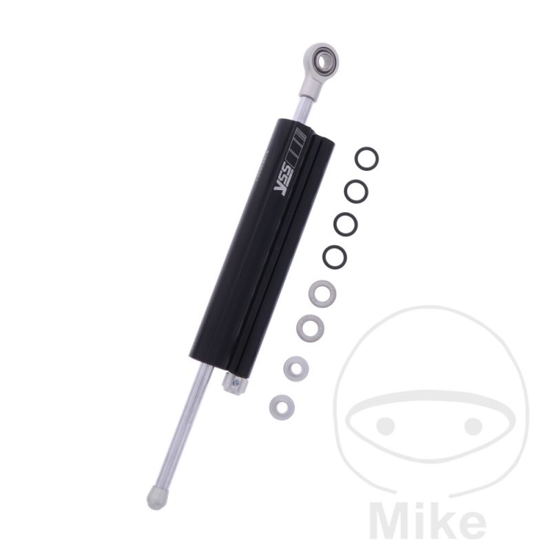 Amortiguador de Dirección YSS 90 mm Negro | Motos Camaral