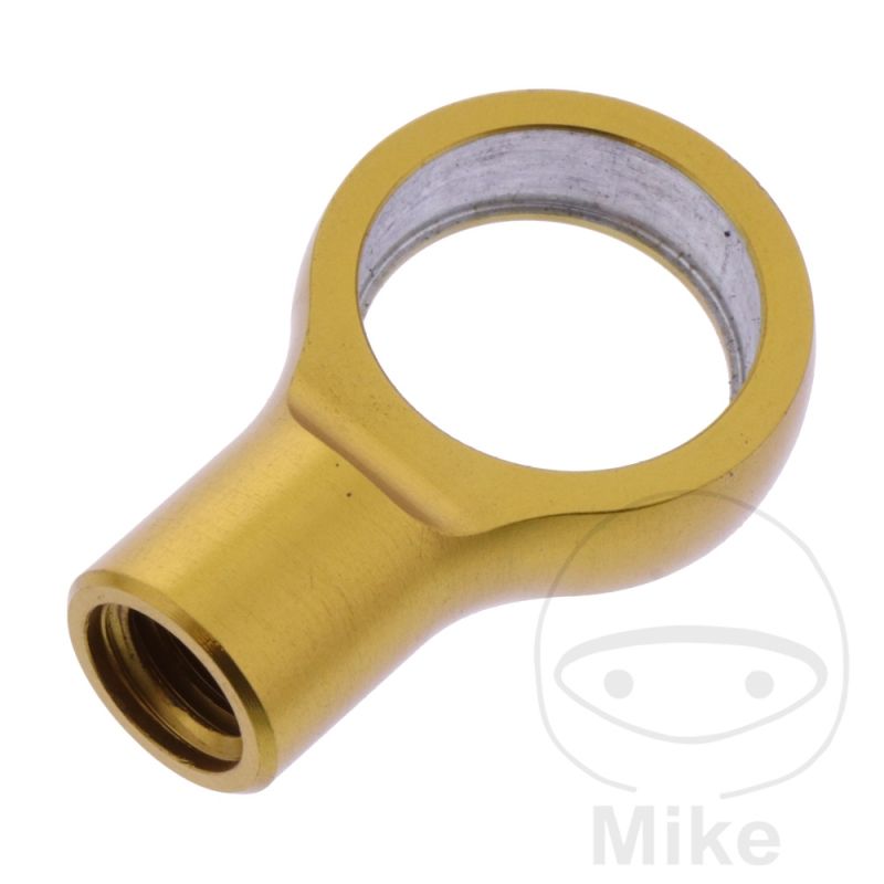 Ojo Amortiguador Dirección Dorado 16x6x23 M8 | Motos Camaral