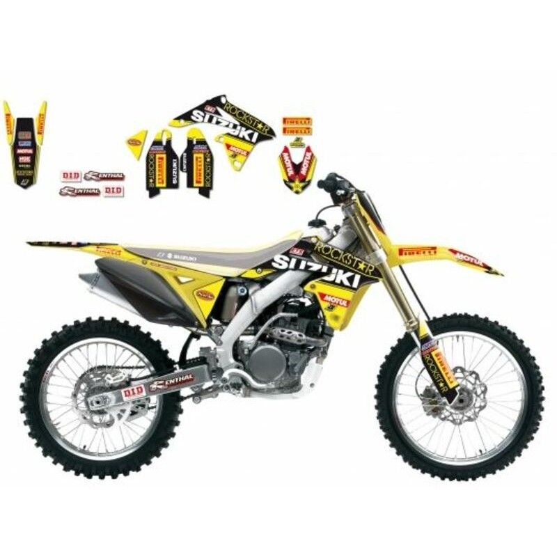 Kit Adhesivos Blackbird Réplica Rockstar Suzuki 2316R4 - motoscamaralweb.com