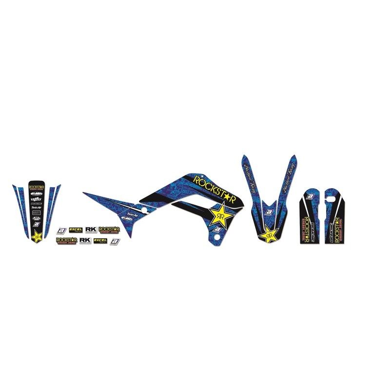 Kit adhesivos Blackbird Sherco Rockstar 2E01L - motoscamaralweb.com