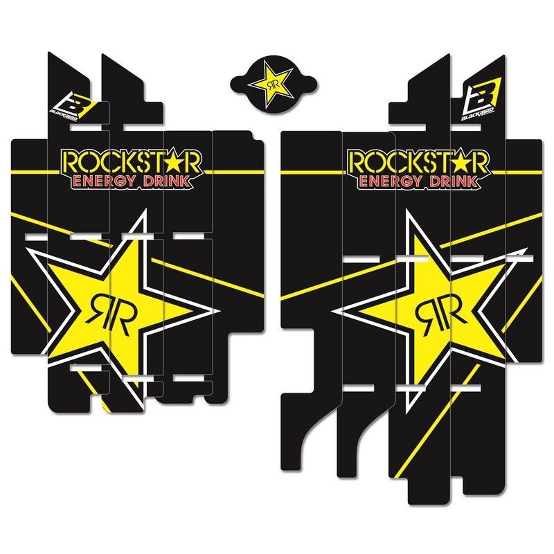 Adhesivos rejillas de radiador Blackbird Suzuki Rockstar A304L - motoscamaralweb.com