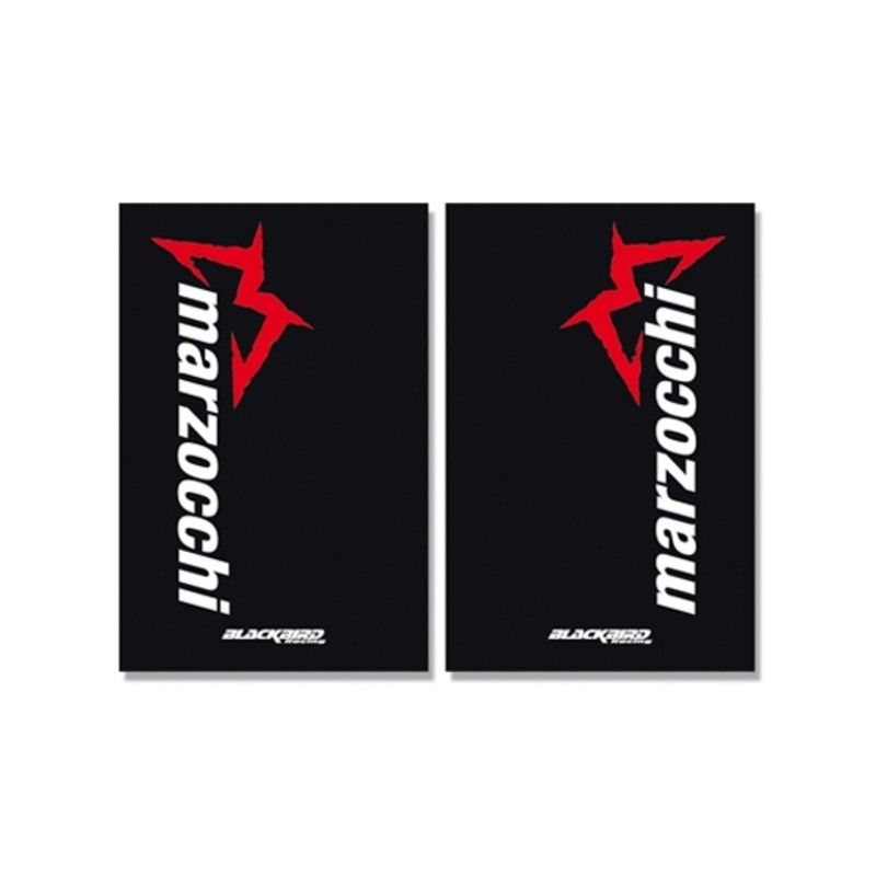 Adhesivos de horquilla Blackbird Marzocchi negro 25015M - motoscamaralweb.com