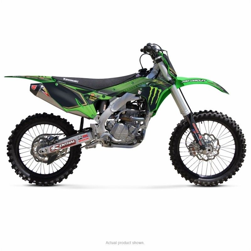 Kit de adhesivos Monster Energy Pro Circuit para Kawasaki KX250F - motoscamaralweb.com