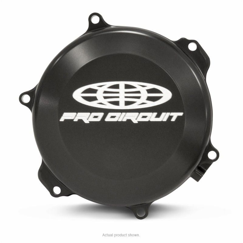 Tapa de embrague Pro Circuit para Yamaha YZ125: aluminio. negro - motoscamaralweb.com