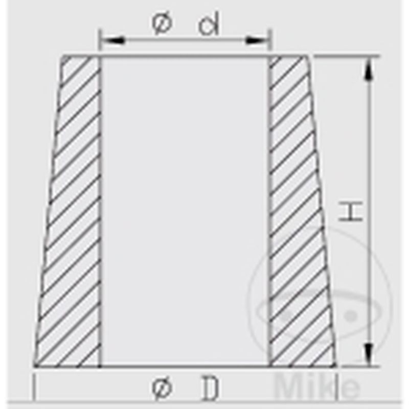 Tope Amortiguador Kayaba 12.5X34X40 | Recambios | Motos Camaral