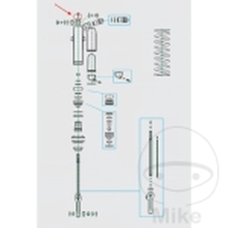 O-Ring 1.8 x 7.5 mm Kayaba | Motos Camaral