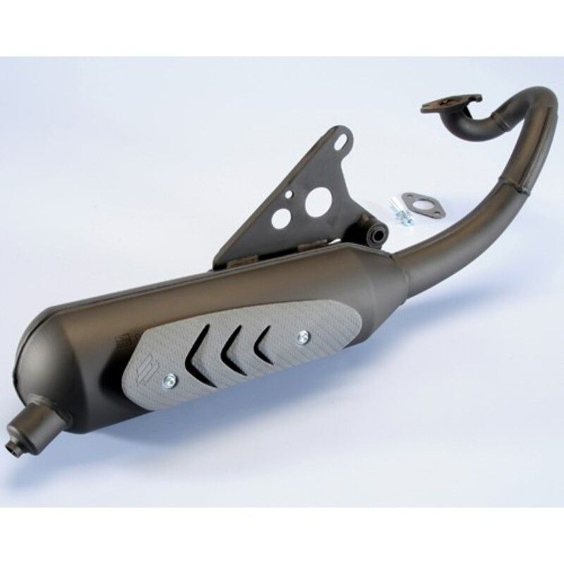 Escape Polini acero negro original homologado SR AC/LC (94-96) 200.0317 - motoscamaralweb.com