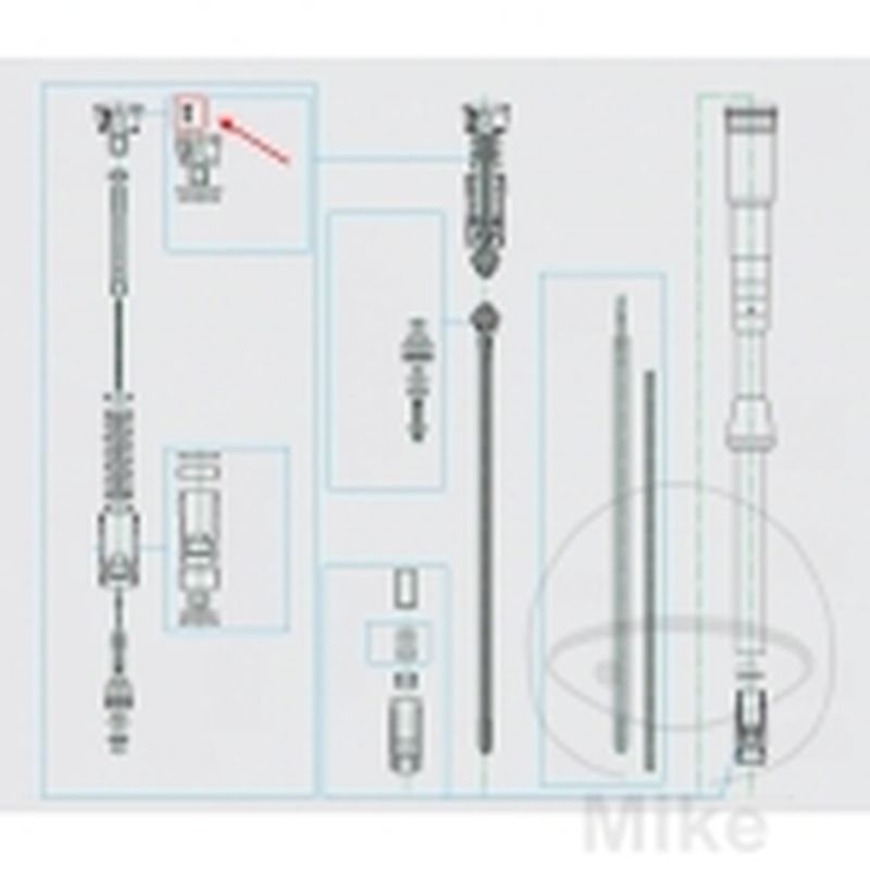 Tornillo Purgador Horquilla Kayaba 5X11 | Recambios | Motos Camaral